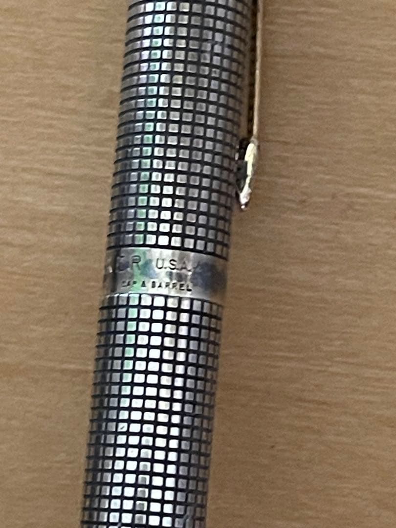 パーカー 75 シズレ 万年筆 スターリングシルバー 14K