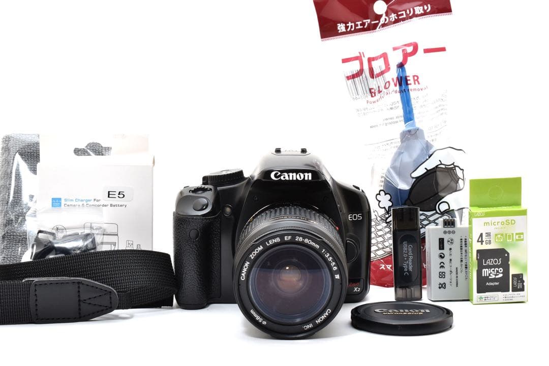 ✨初心者おすすめ✨Canon Kiss X2 レンズセット 届いてすぐ使える