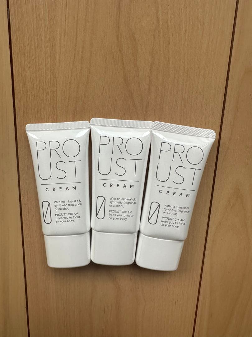 【新品、未使用】PROUST CREAM ボディケアクリーム30g ✖️3本