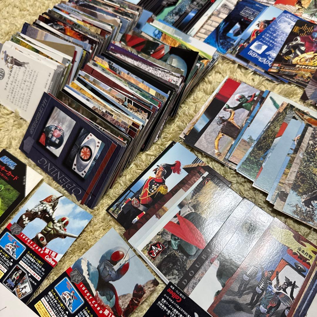仮面ライダー　カード　大量　まとめ売り【6268