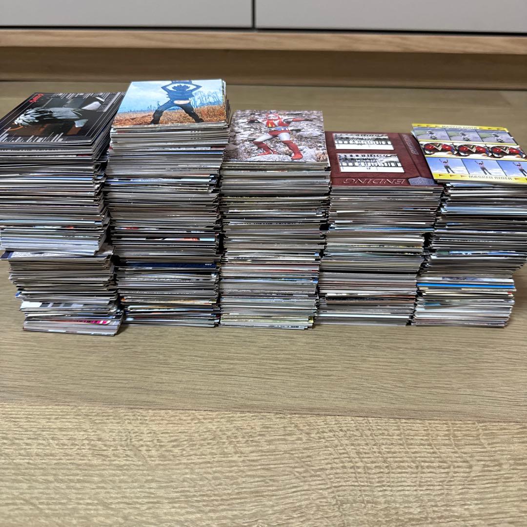 仮面ライダー　カード　大量　まとめ売り【6268