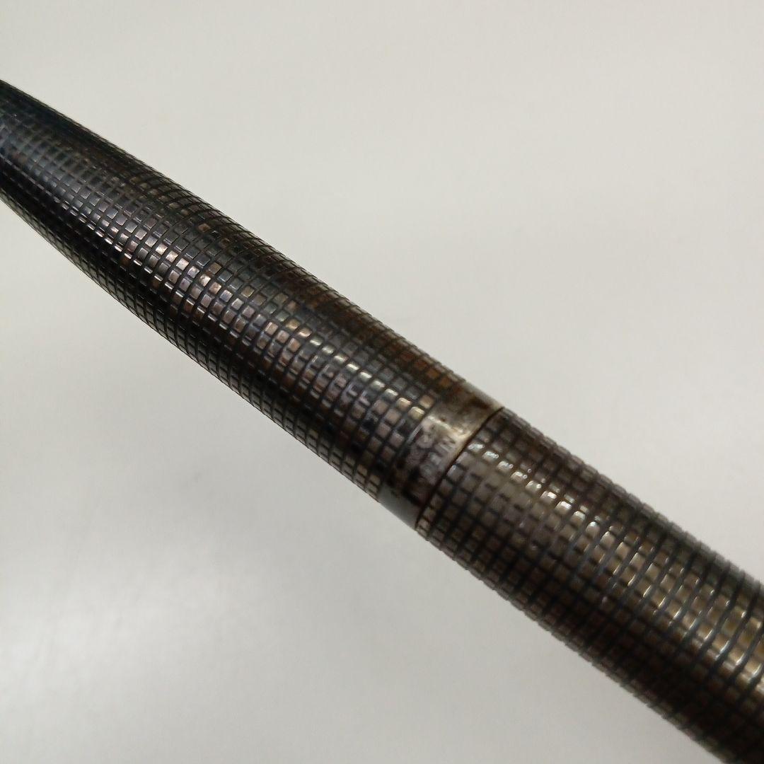 14K (ペン先) STERLING CAP&BARREL と刻印された万年筆
