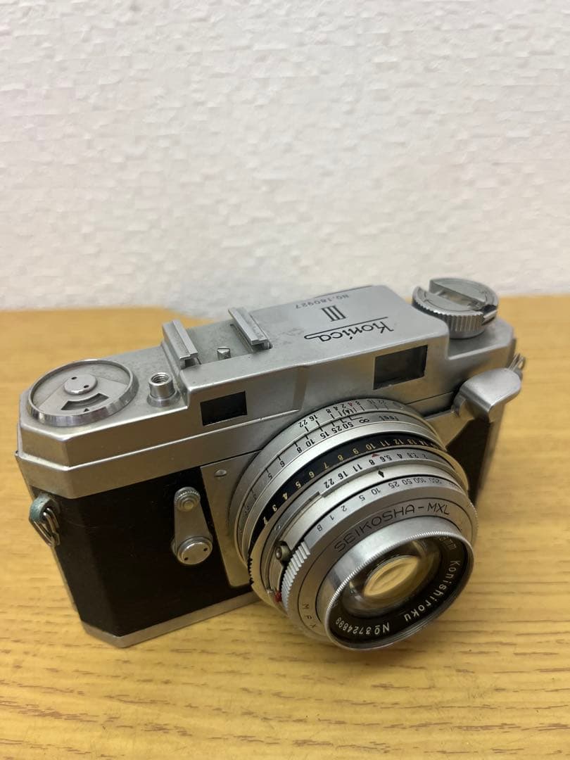 Konica Ⅲ レンジファインダー カメラ ダブルストローク ヴィンテージ