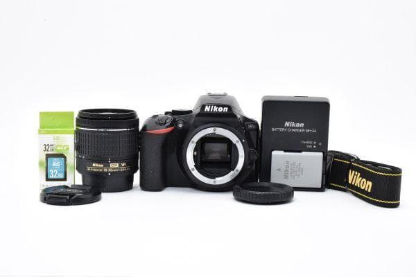 ニコン Nikon D5500 レンズキット SDカード付き 一眼レフカメラ