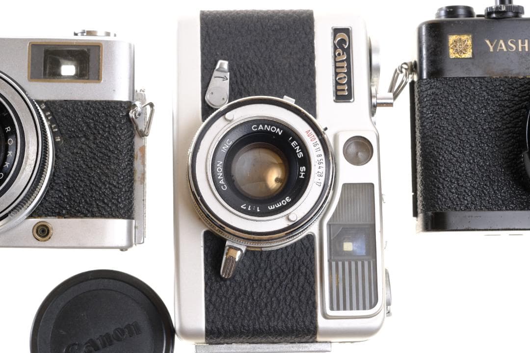 【ジャンク3点Yashica CCN/Demi EE17/Minoltina-S
