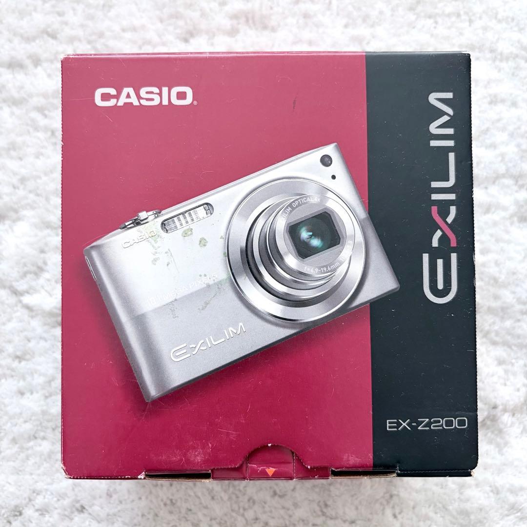 難有り品【動作品】CASIO カシオ EXLIM EX-Z200 レトロカメラ