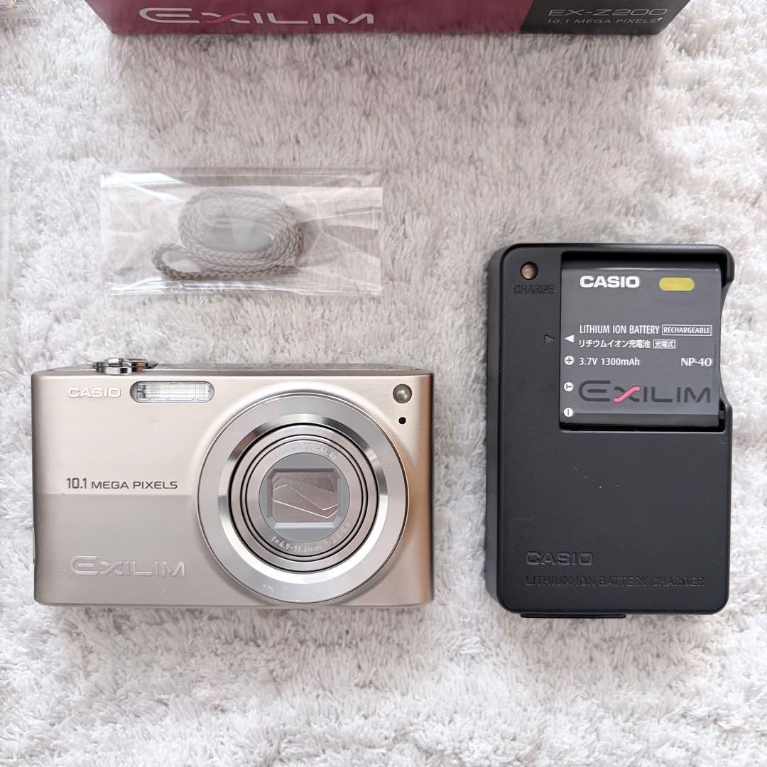 難有り品【動作品】CASIO カシオ EXLIM EX-Z200 レトロカメラ