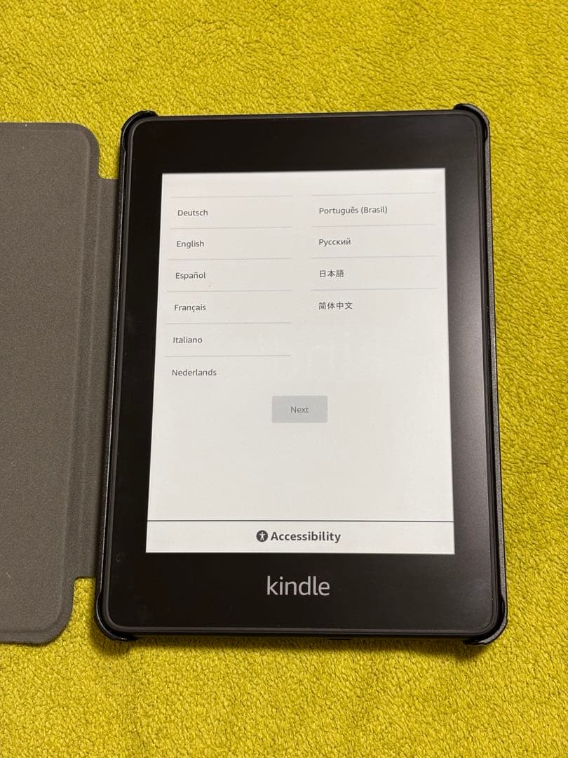 Kindle Paperwhite 10世代 8GB ケース付属