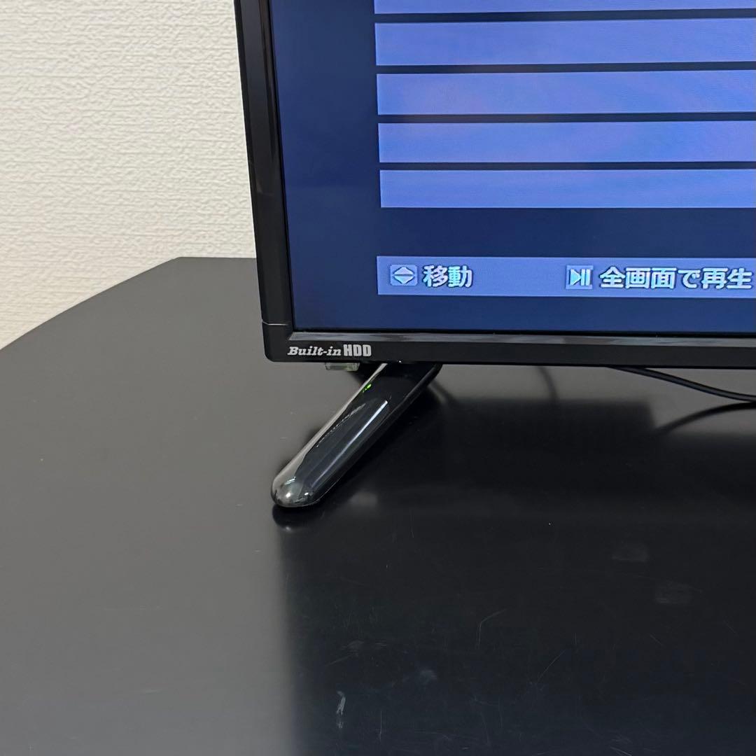 nexxion24型テレビ2019年製HDD500GB内蔵　FT-A2408HB