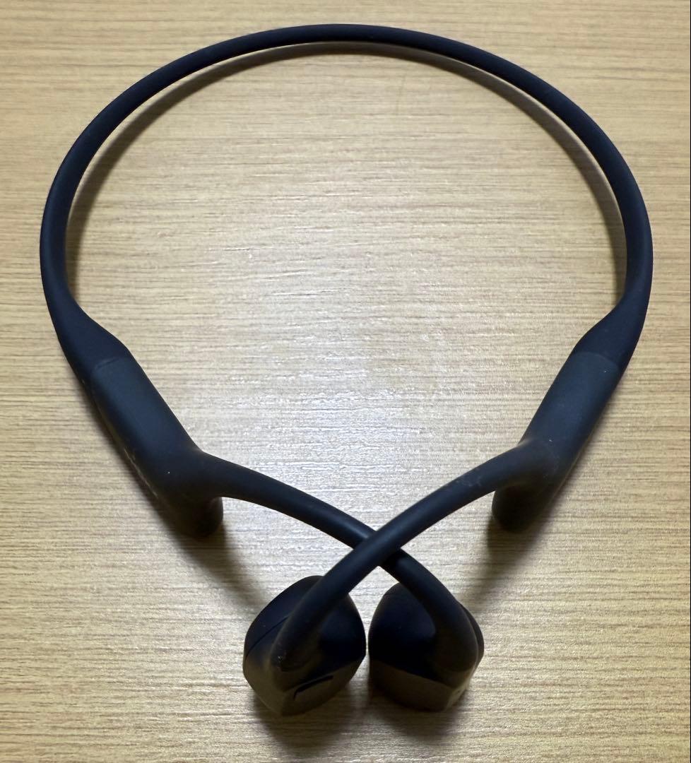 【美品】Shokz (ショックス) OpenRun 骨伝導イヤホン ワイヤレス