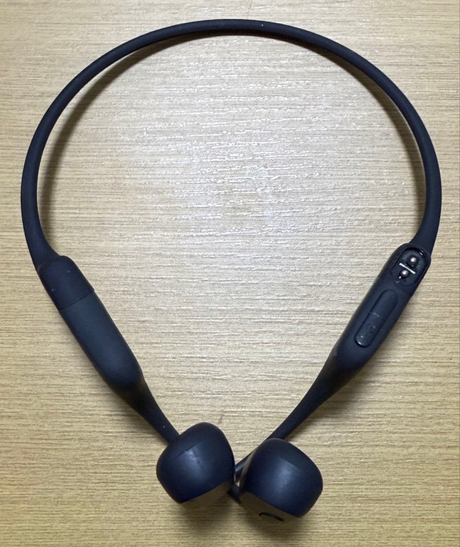 【美品】Shokz (ショックス) OpenRun 骨伝導イヤホン ワイヤレス