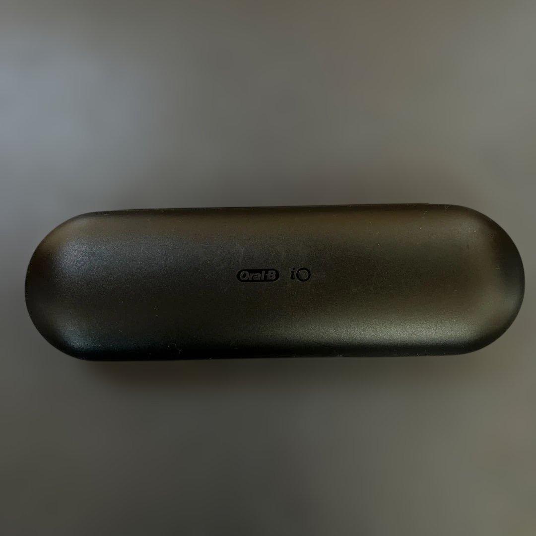 BRAUN Oral-b io6 グレーオパール 替えブラシ3本付き ケース黒