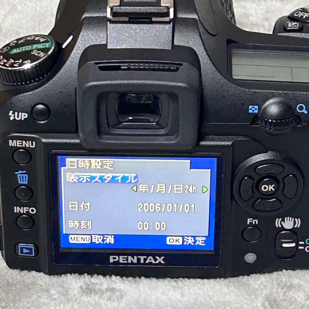 稼働品　PENTAX K100D ダブルズームキット　シャッター回数 3575