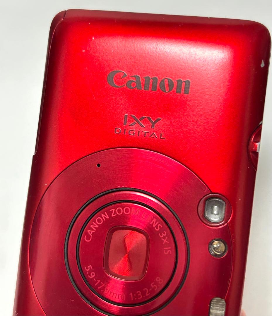 Canon IXY DIGITAL 210 IS レッド