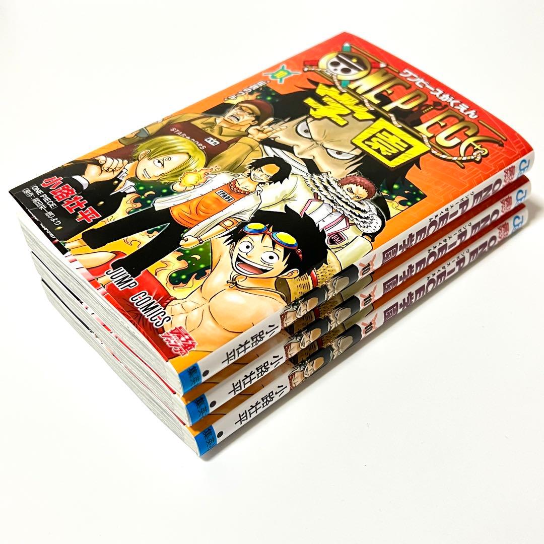 ワンピース学園 10巻 ジャンプコミックス プロモ付き【3冊セット】