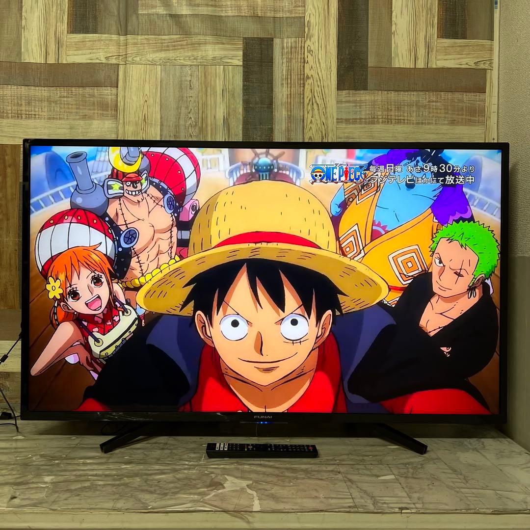 全国送料込❣️フナイ49型液晶4Kチューナー&録画機能内蔵アンドロイドテレビ