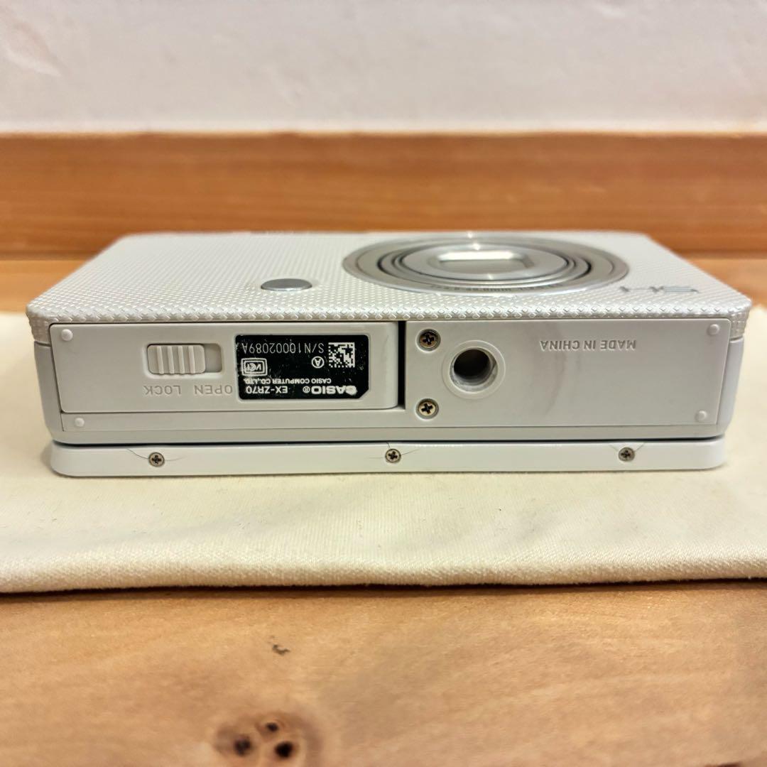 CASIO EXILIM コンパクトデジタルカメラ EX-ZR70 動作品