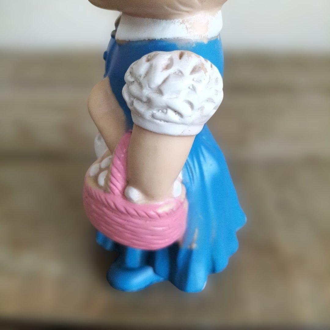 ヴィンテージラバードール　うさぎ　イースター　A STERN TOY　50s
