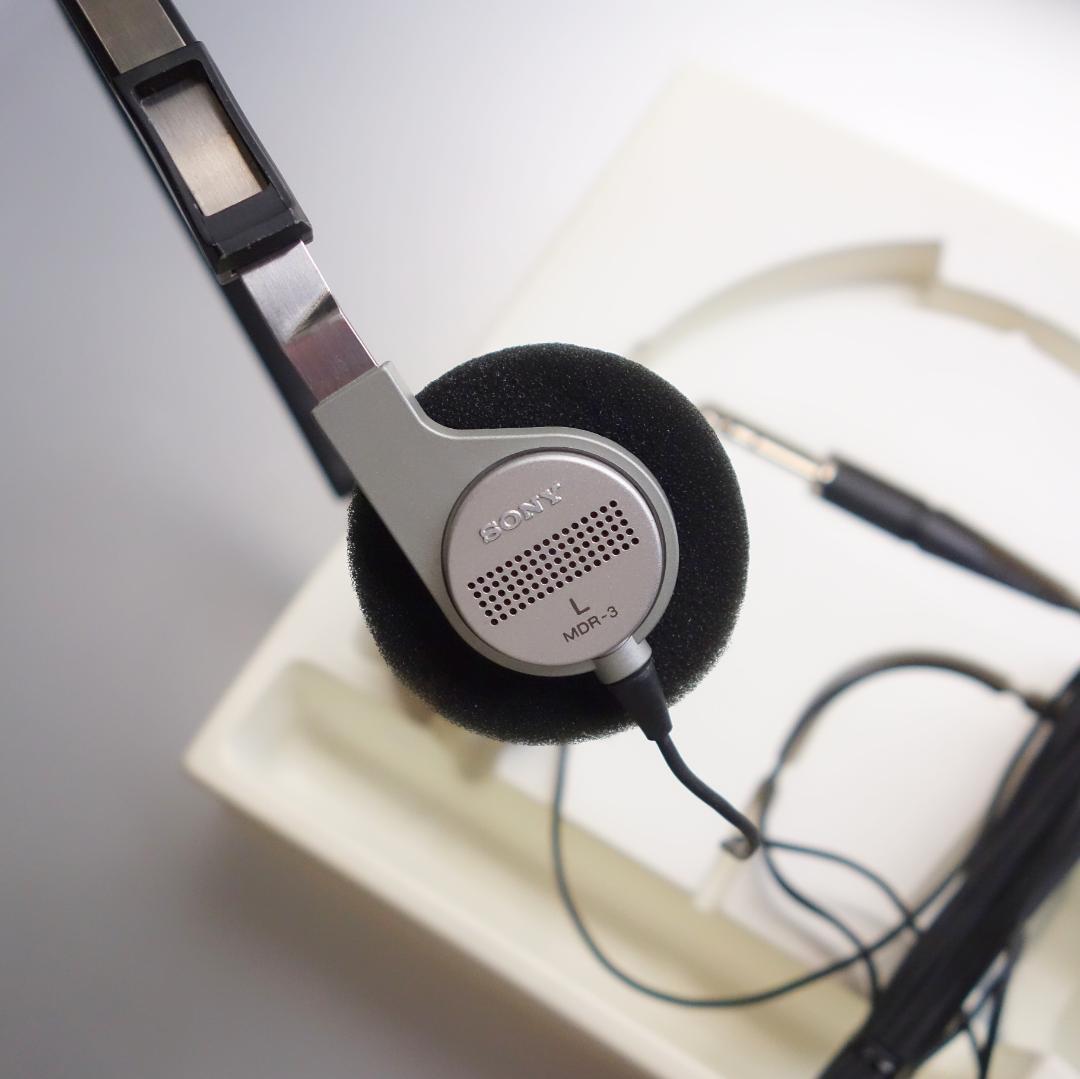 【音出し確認済】MDR-3 高音質 ソニー ヘッドホン レトロヴィンテージ