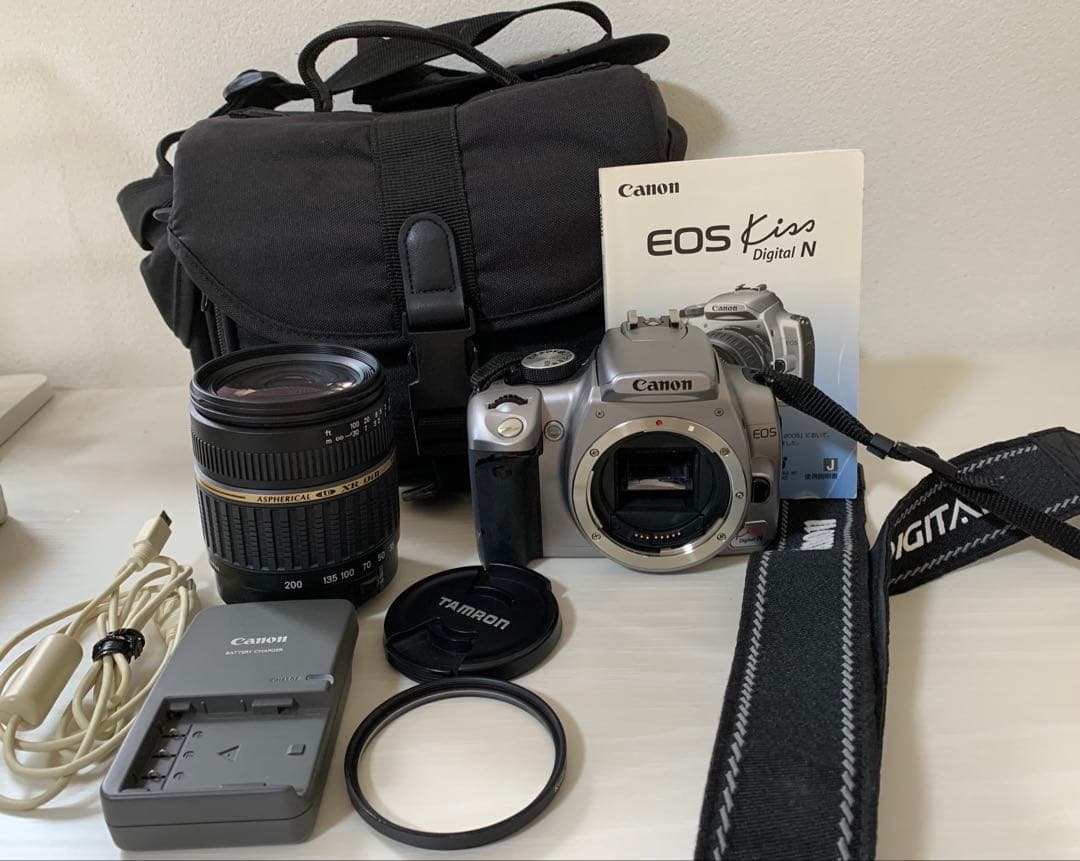 【ジャンク品】 Canon EOS Kiss Digital N一眼レフカメラ