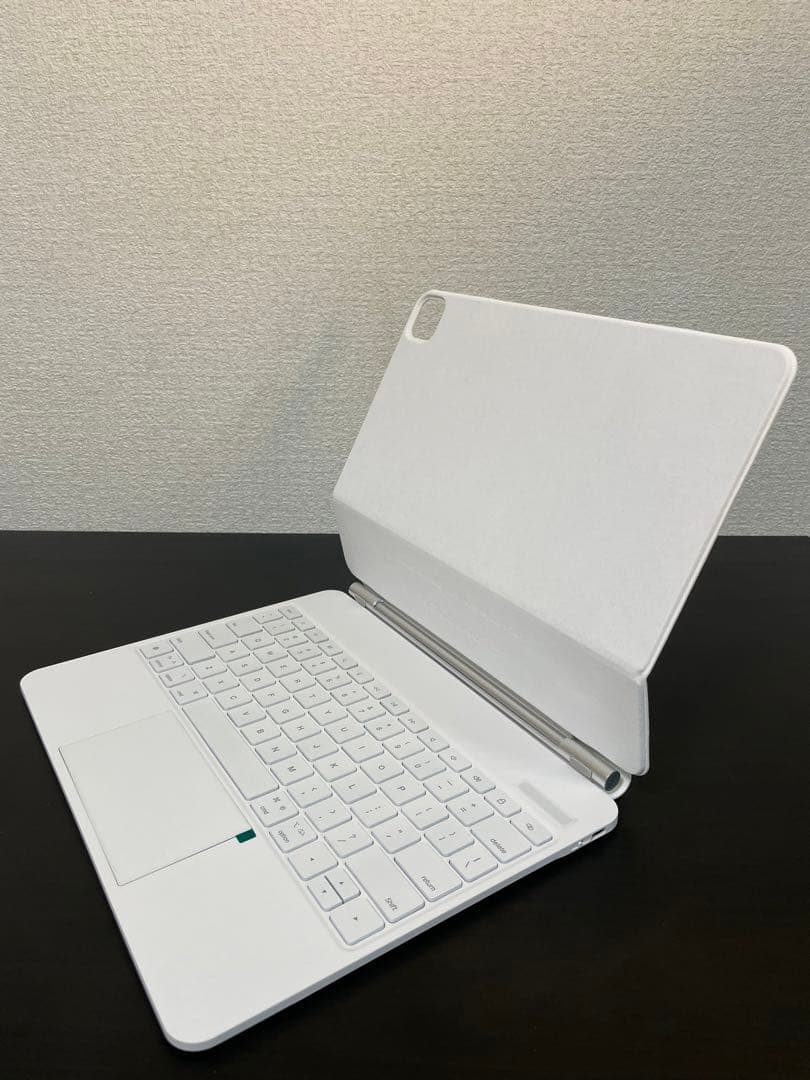 ipad Air、iPad proキーボード ケース、13、12.9インチ白い