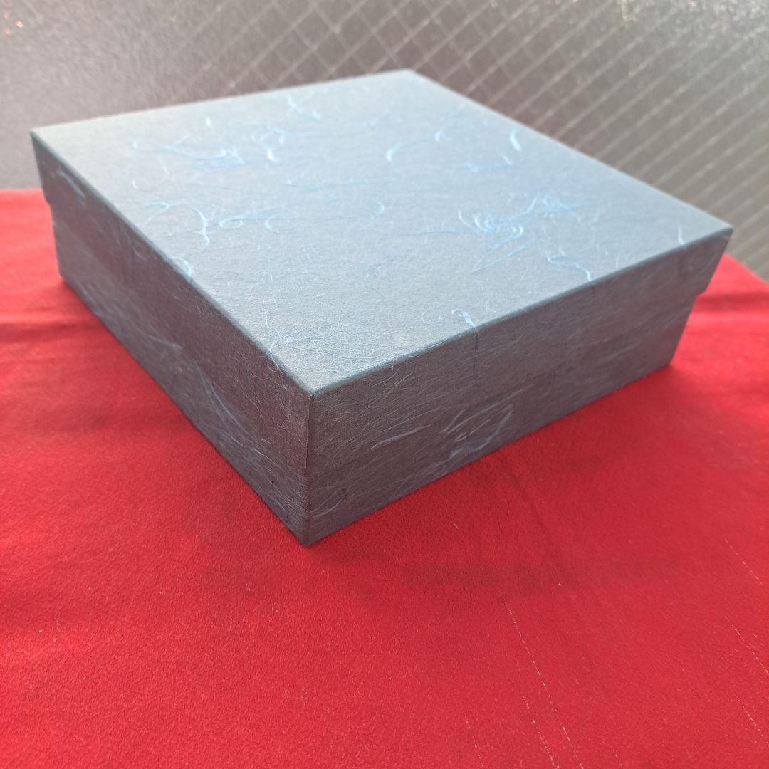 【博多曲げ物　蓋つき菓子器】天然木製　柴田徳商店　松竹梅鶴亀　長期保管品