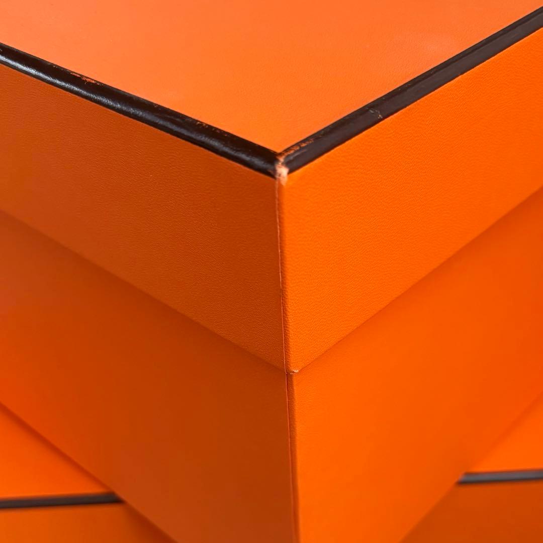 エルメス 正方形 HERMES オレンジ ギフトボックス 空箱
