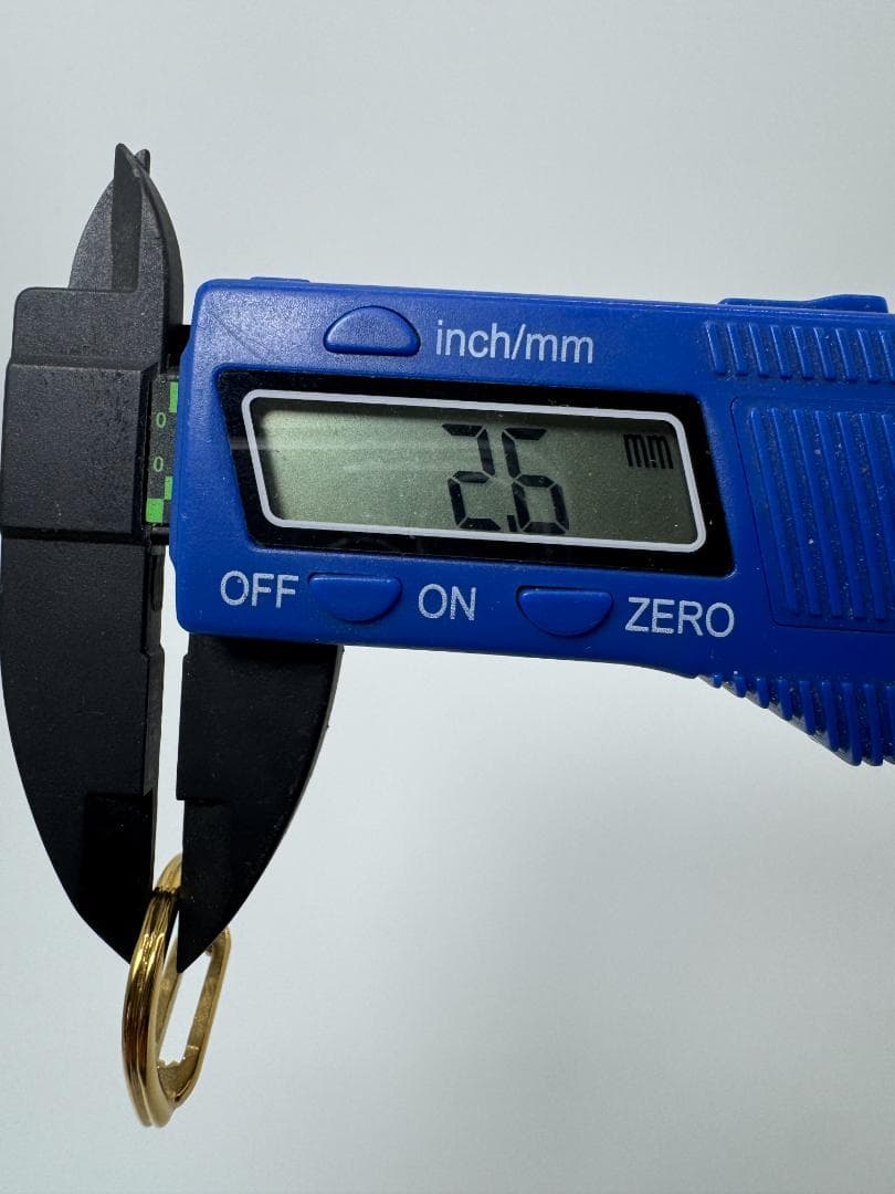 美品/日本製K18ゴールド リンクスタイルリング3.19g