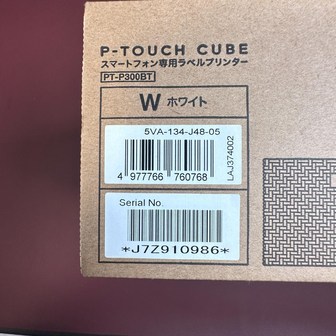 ブラザー Brother P-Touch Cube PT-P300BT ラベル
