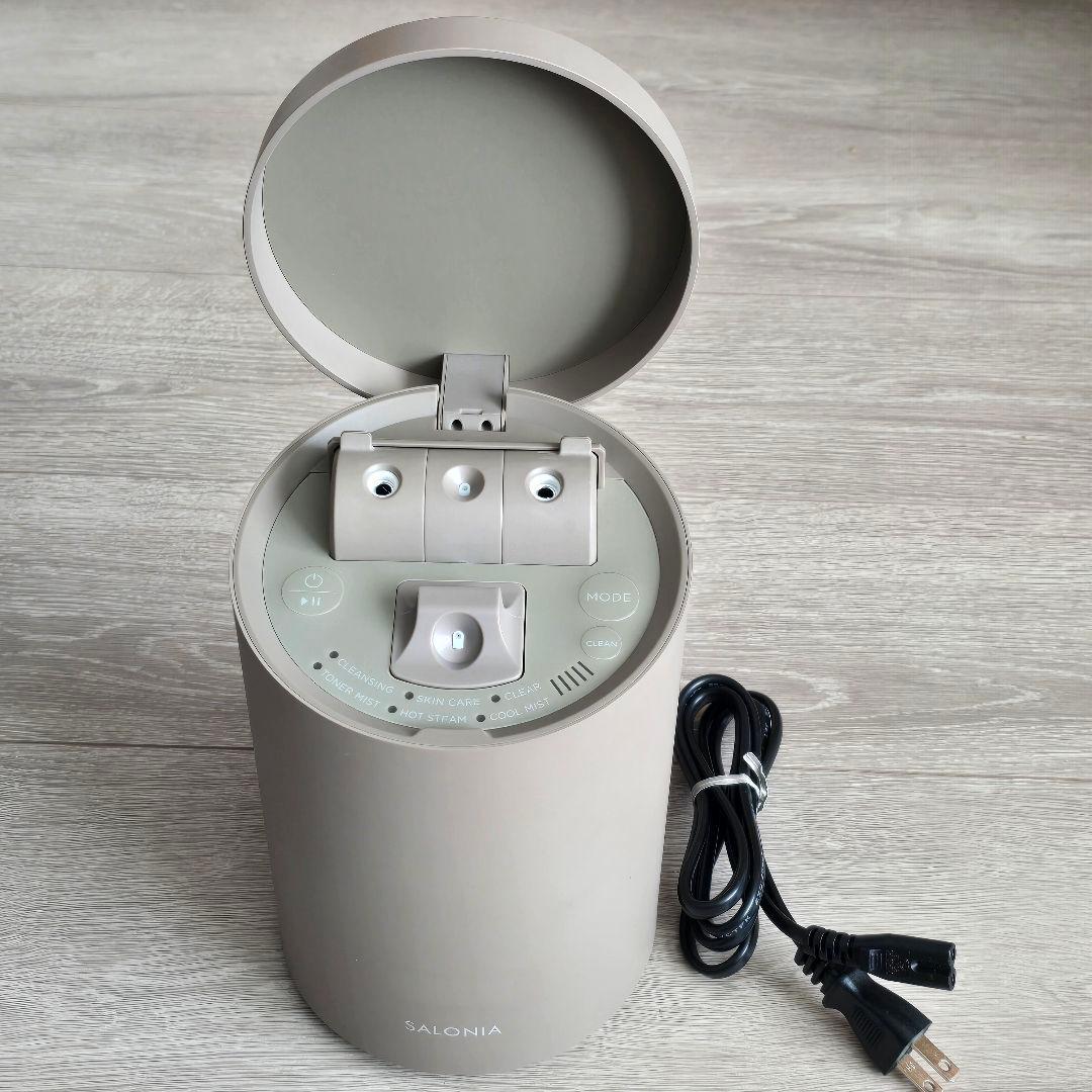 未使用品 サロニア PURE BRIGHT STEAMER フェイススチーマー