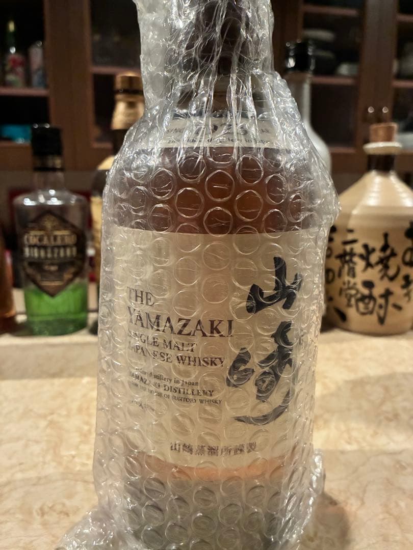 山崎シングルモルトウイスキー700ml 箱無し新品未開封品