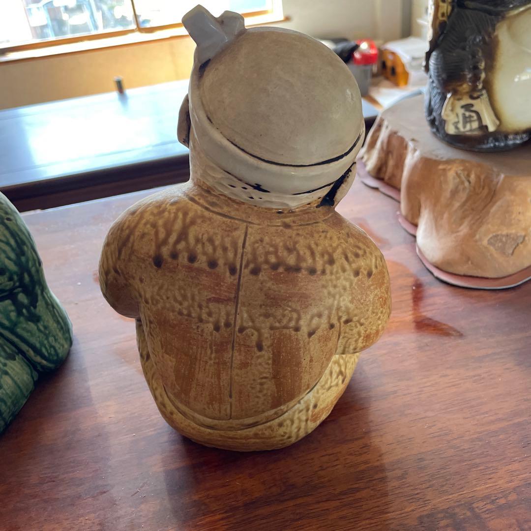 お福さん おかめひょっとこ 【大】 陶器製 お多福 子孫繁栄 安産祈願 御開帳