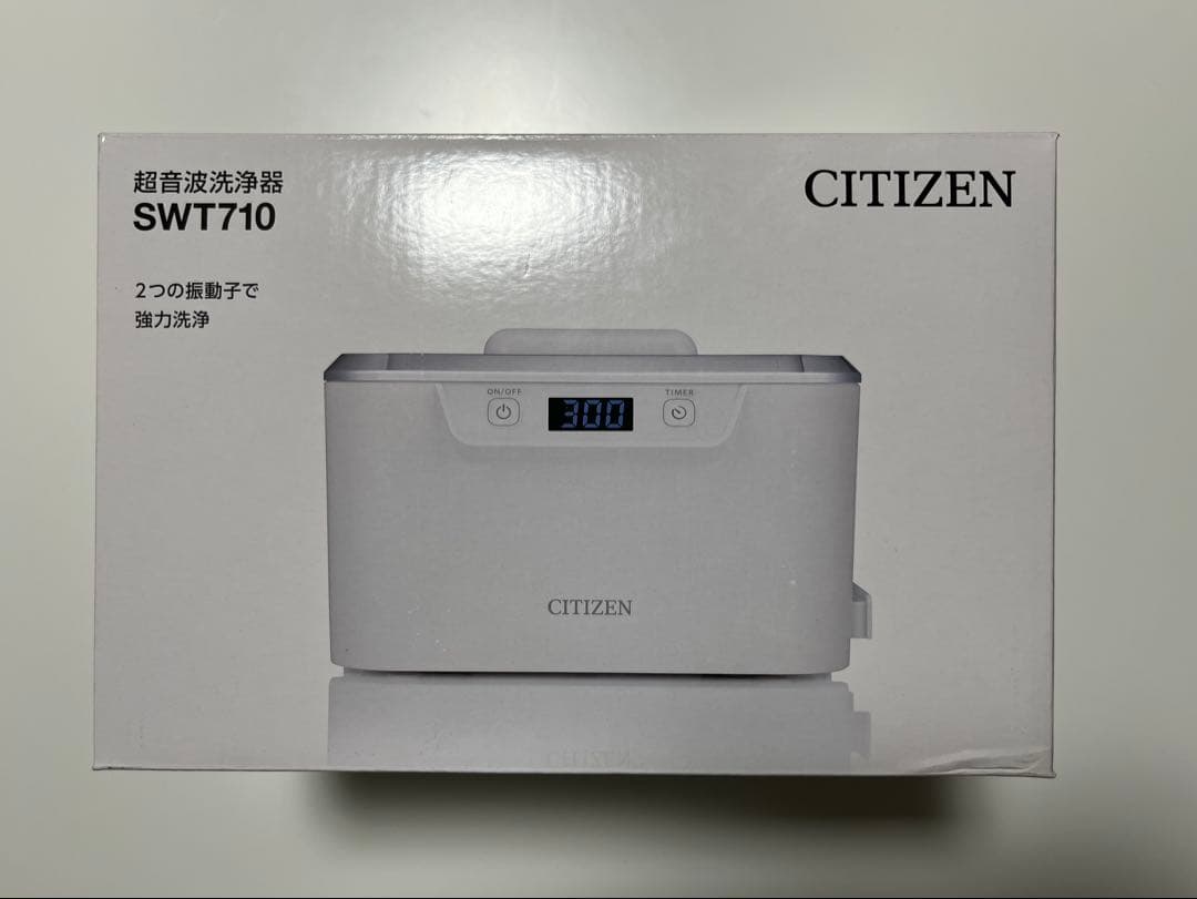 【新品未開封】CITIZEN 超音波洗浄機 SWT710