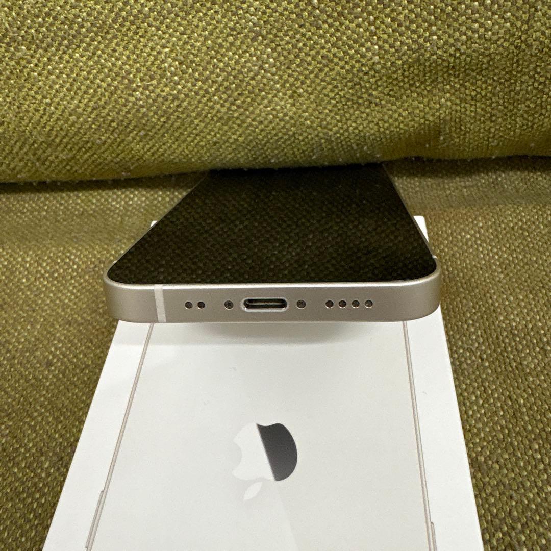 【超美品】iPhone 13mini　スターライト 128GBバッテリー100%
