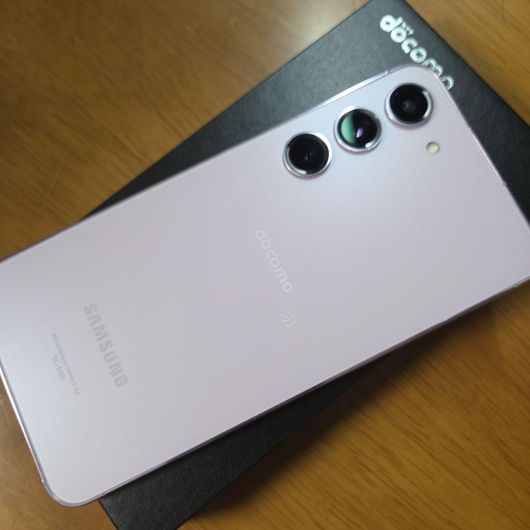 【美品】Galaxy S23 docomo SC-51D ラベンダーSIMフリー