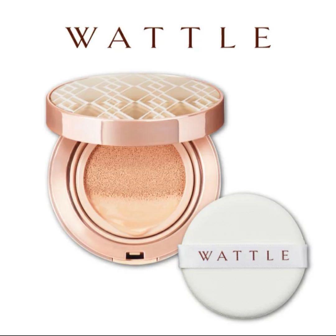 【新品】WATTLE クッションファンデ マットカバー リフィル ２個セット