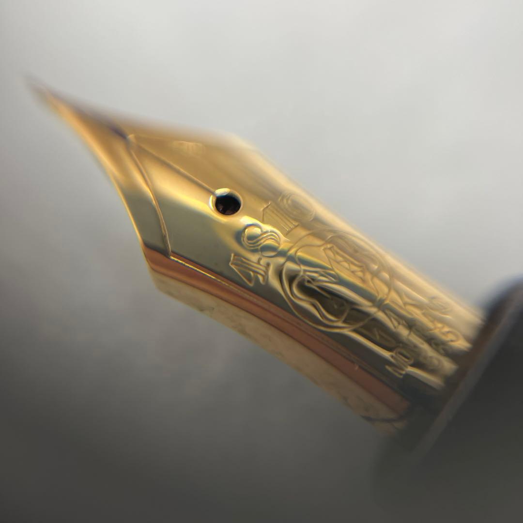 【Ｔ】Montblanc 万年筆 マイスターシュテュック14k