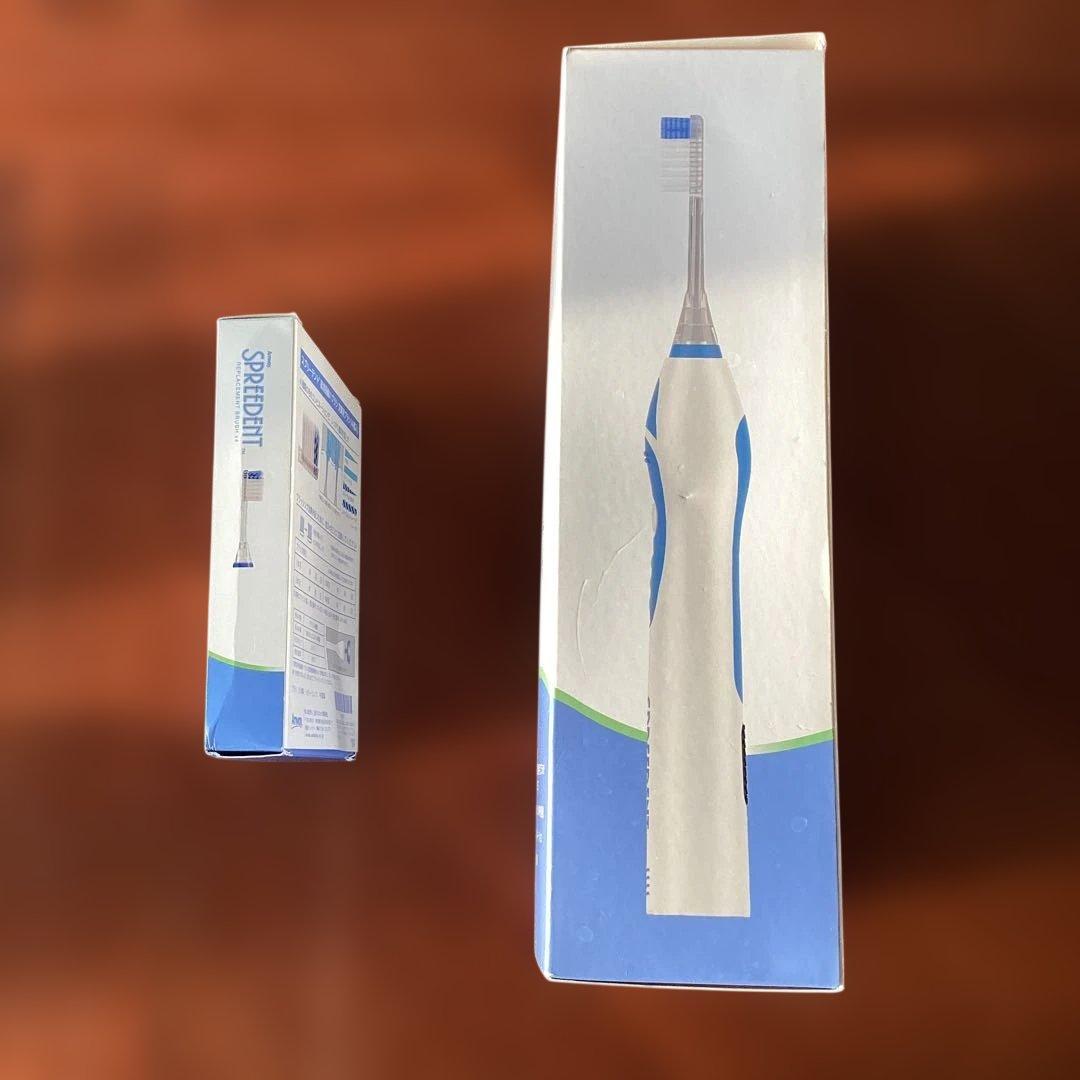 《Amway》SPEEDENT 音波振動ハブラシ 本体&交換用ブラシ(4個入り）