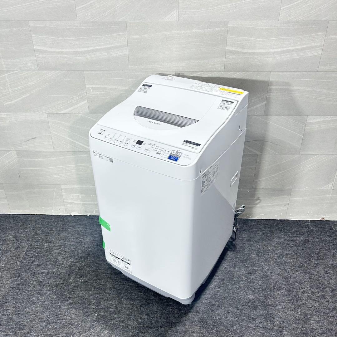 SHARP 洗濯乾燥機 ES-T5E9 5.5kg 2022年製 d5592
