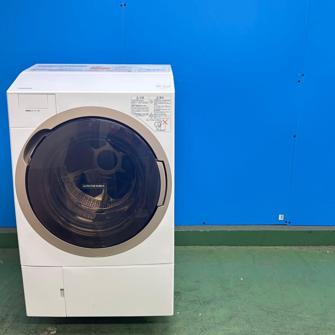 965 ウルトラファインバブル　ドラム式洗濯機　11kg 7kg 極美品　右開き