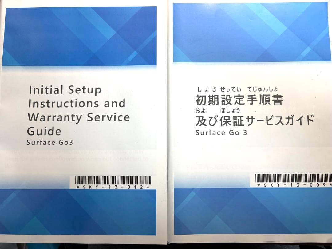 Microsoft Surface Go3【バッテリー容量98%‼️】