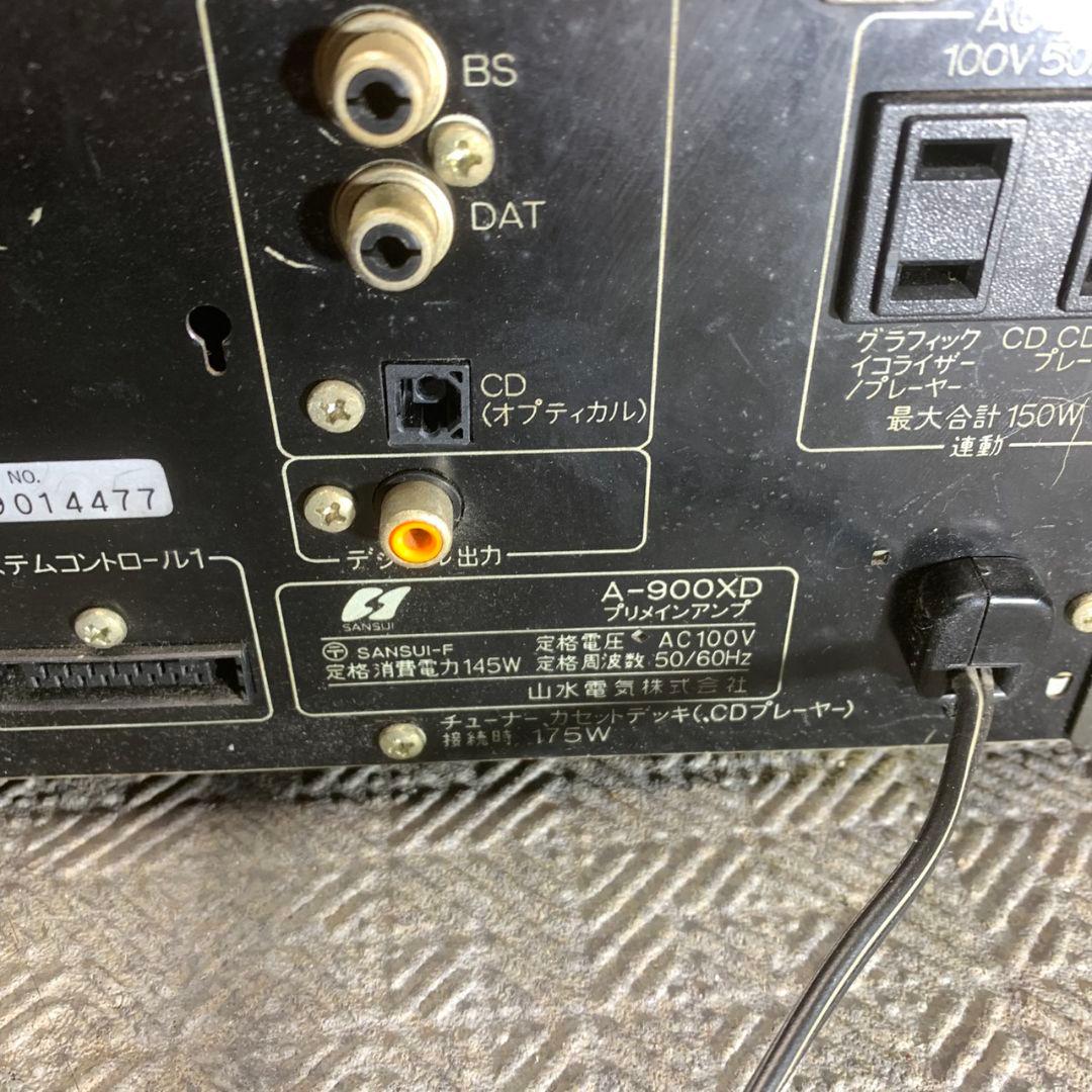 K323 SANSUI A-900XD / G-900XD セット売り