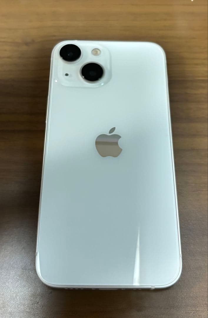 iPhone13mini 128GB 白 バッテリー91% iFace付 美品
