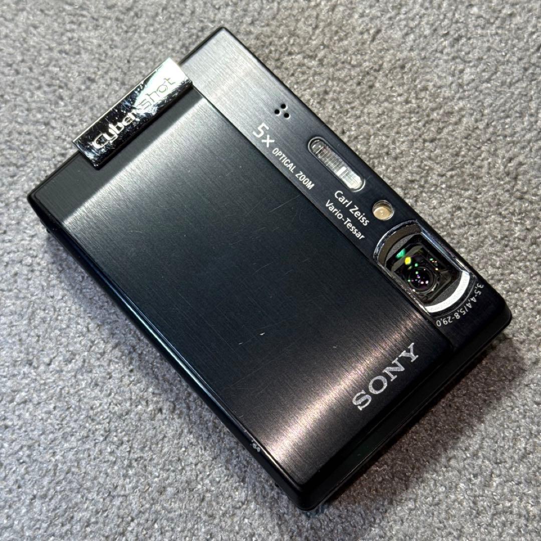 ☆動作OK デジカメ SONY DSC-T100 バッテリー付き