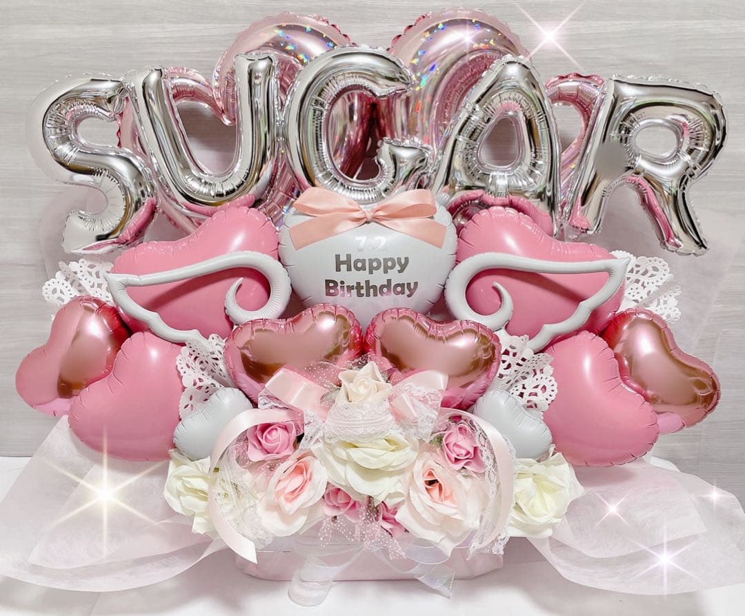 バルーン　バルーンギフト　生誕祭　推し　握手会　卒業　イベント　推し活　祝花