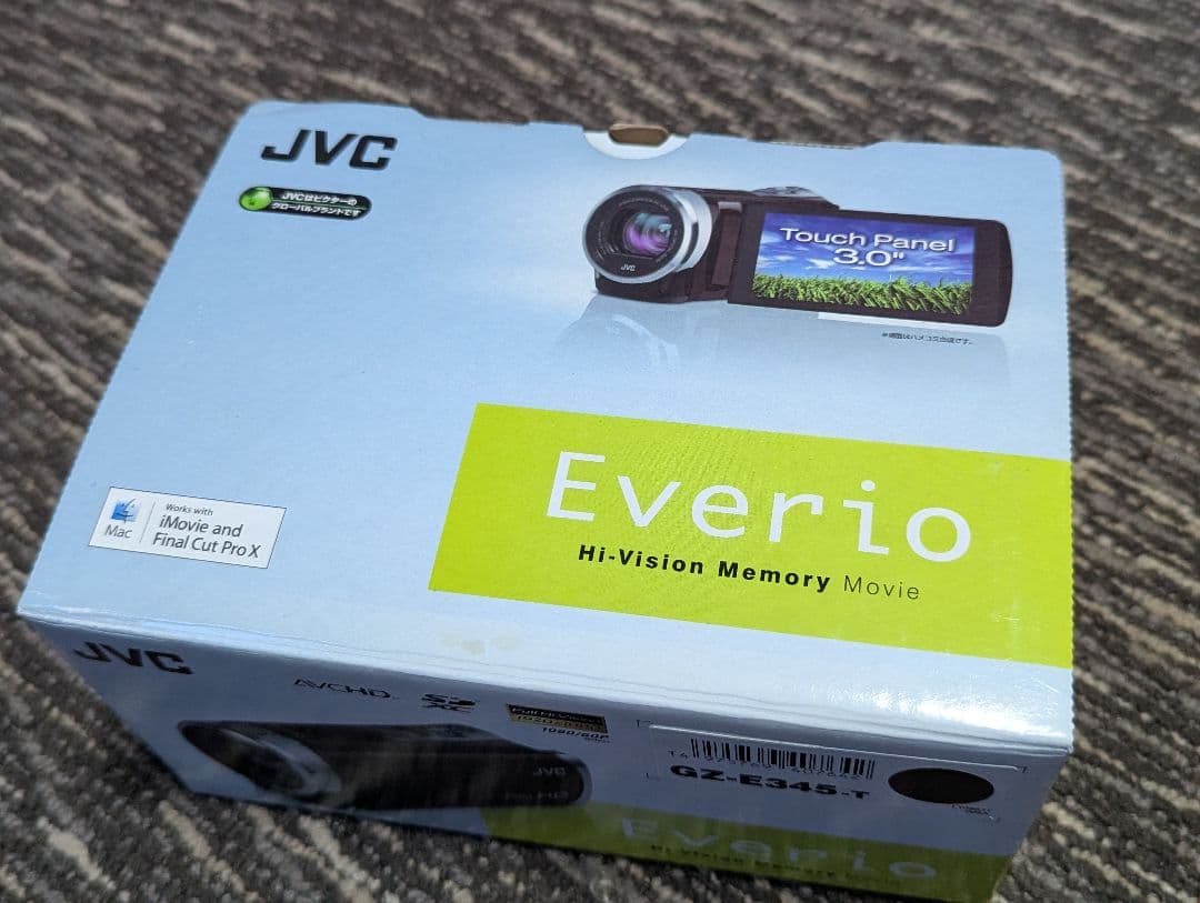 JVC Everio ビデオカメラGZ-E345-T