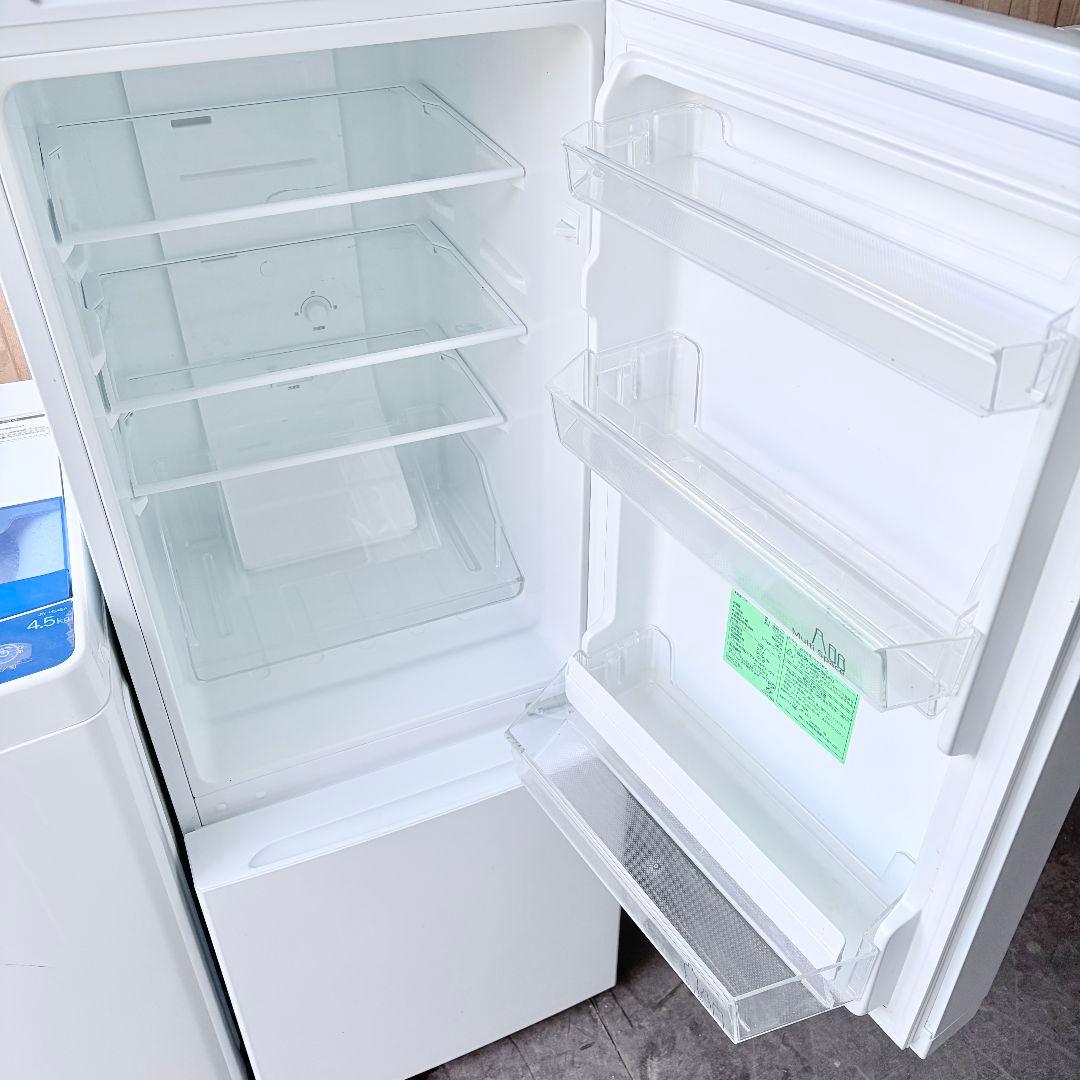 配送設置無料！ブルー系純正メーカー冷蔵庫・洗濯機2点セット！完動美品！良コスパ！