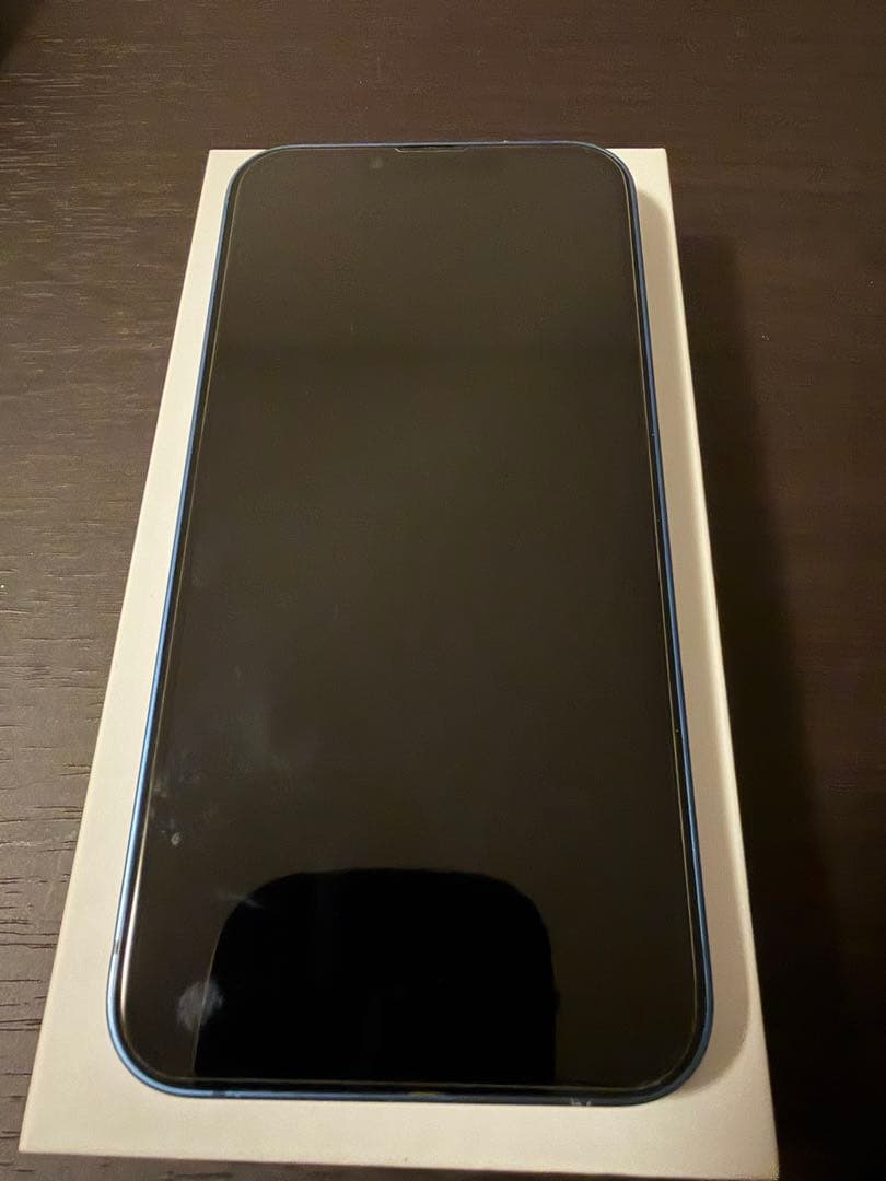 Apple iPhone 13 青 本体 傷あり