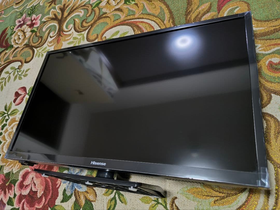 早い者勝ち未使用に近い Hisense 24A50 24型テレビ 保護フィルム付