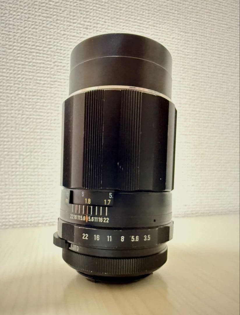 ペンタックス SP＋スーパータクマー55ミリF1.8＋135ミリF3.5